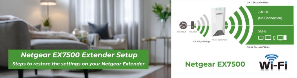 Netgear-EX7500-Extender-Setup